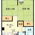 【10月～】【礼金なし】横乾ビル302★レトロ好きにはたまらない♪水道代無料（管理費含）